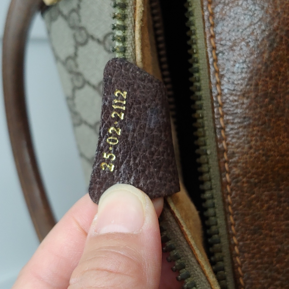 Authentic Vintage Gucci GG Monogram Supreme Boston Doctor Satchel Bag - Picture 10 of 10